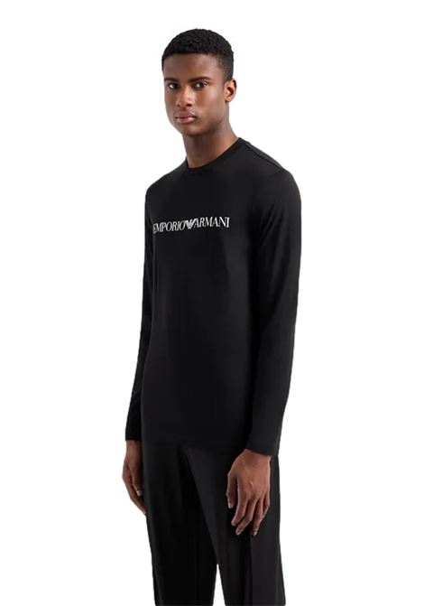 T-shirt manica lunga con logo EMPORIO ARMANI | T-shirt | 8N1TN8 1JPZZ0021